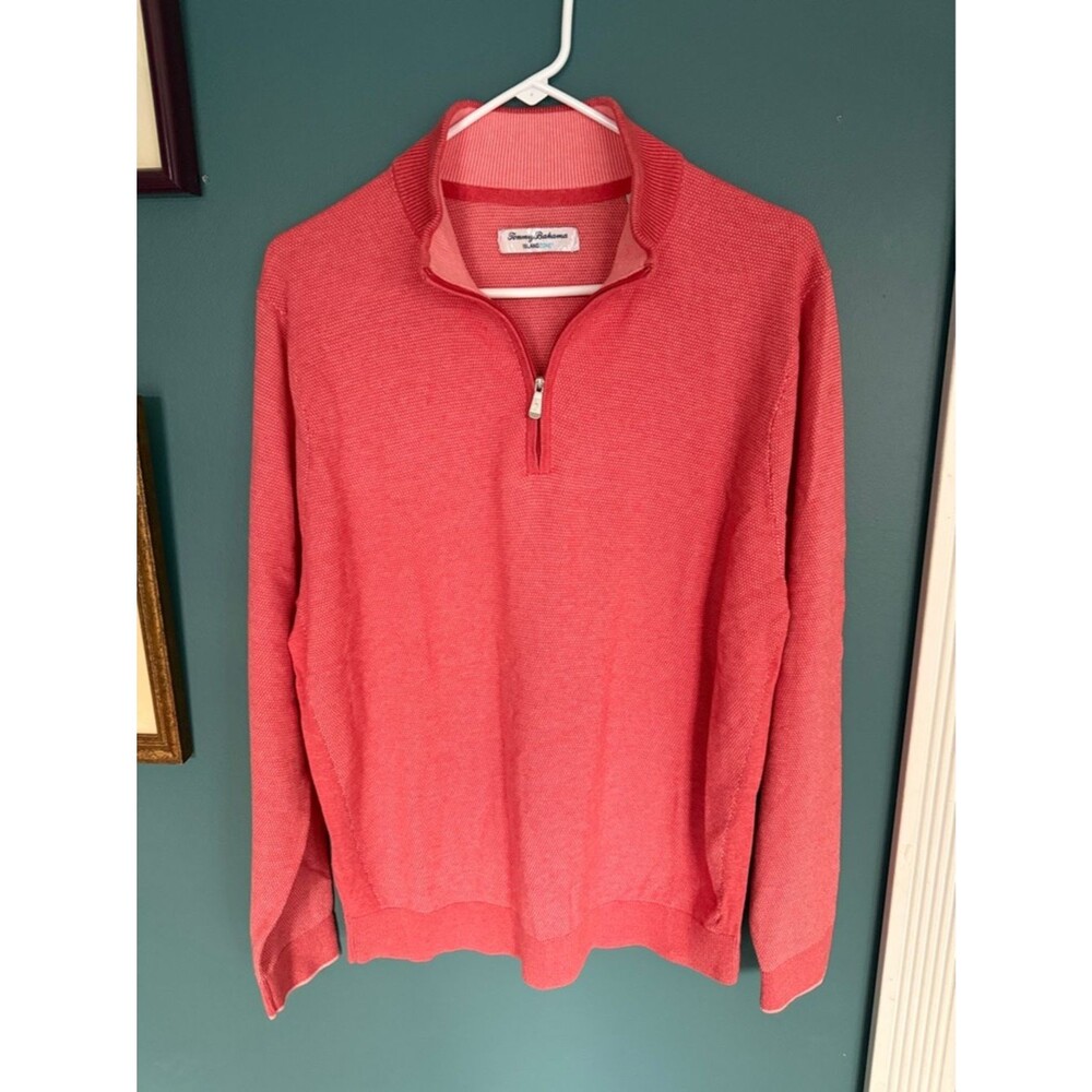 Tommy Bahama Coral islandzone Half-Zip Pullover Sweater 252